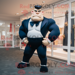 Personagem de máscara de um...