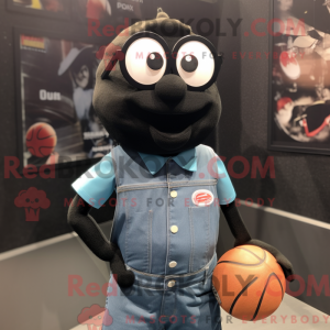 Mascot character of a Black...