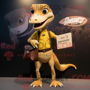 Mascot character of a Gold...