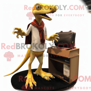 Mascot character of a Gold...