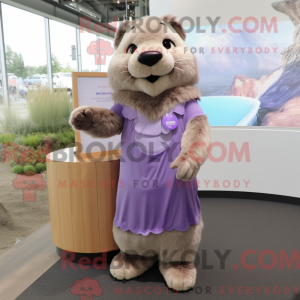 Mascot character of a...