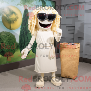 Mascot character of a Cream...