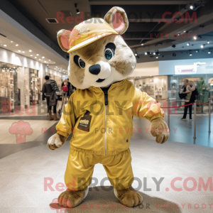 Mascot character of a Gold...