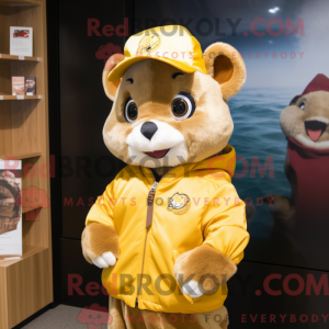Mascot character of a Gold...
