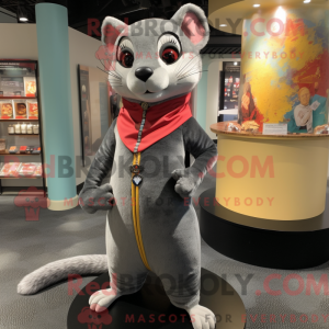 Mascottefiguur van een...