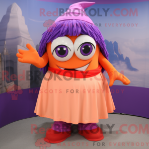 Mascot karakter van een...