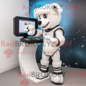 Mascottekarakter van een...