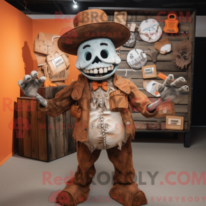 Mascot character of a Rust...