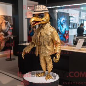 Mascot character of a Gold...
