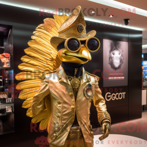 Mascot character of a Gold...