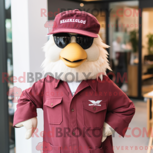 Mascottekarakter van een...