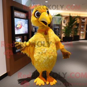 Mascot character of a...