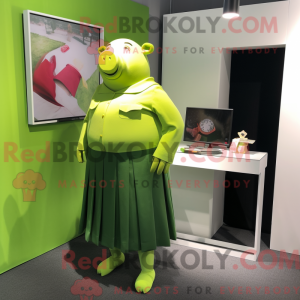 Personnage mascotte d un...