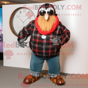 Mascot character of a Black...