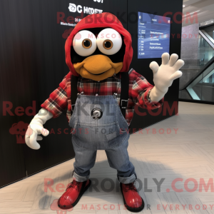 Mascot character of a Black...
