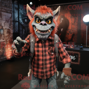 Mascot character of a Rust...
