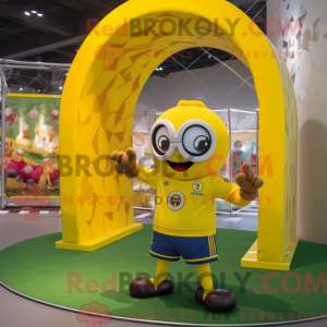 Mascot character of a...