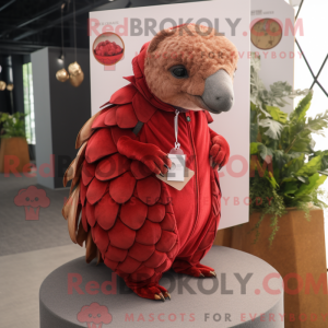 Mascot character of a Red...