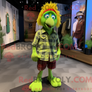 Mascot character of a Lime...