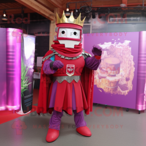 Magenta Medieval Knight...