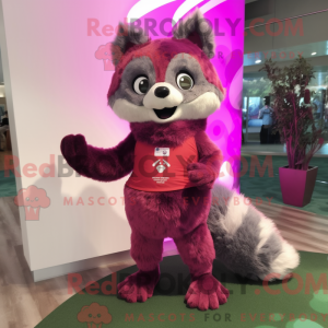 Mascot character of a...