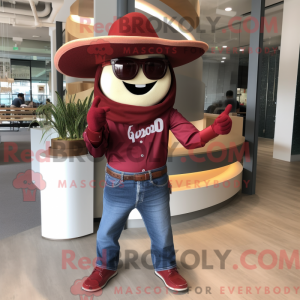 Mascot character of a...