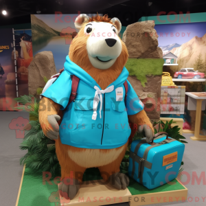 Máscara de capivara turca...