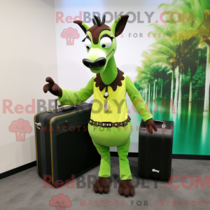 Mascot character of a Lime...