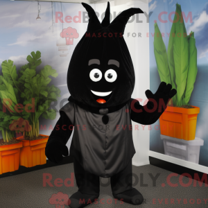 Mascot character of a Black...