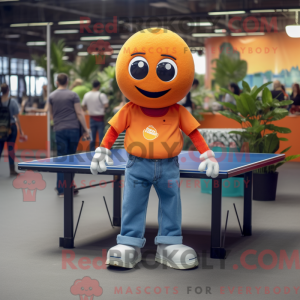 Mascottefiguur van een...