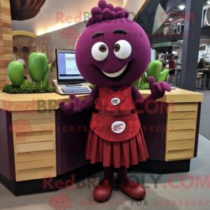 Mascot character of a...