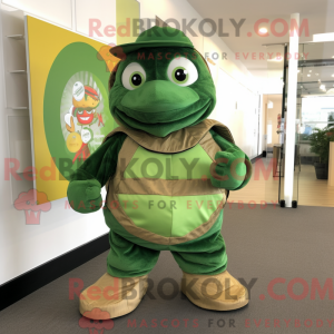 Mascottekarakter van een...