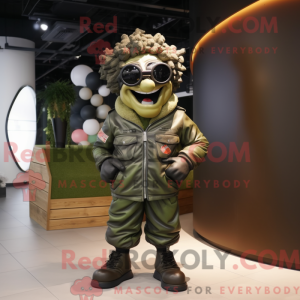 Personnage mascotte d un...