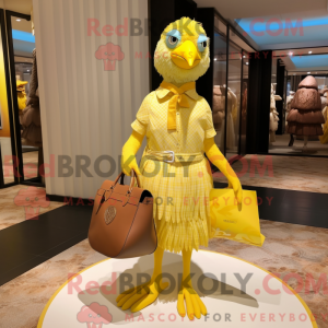 Mascot character of a Lemon...