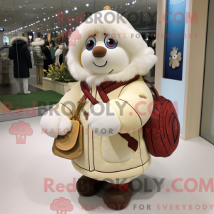 Mascot character of a Cream...