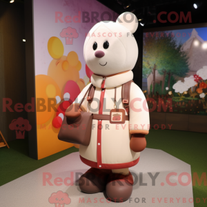 Mascot character of a Cream...