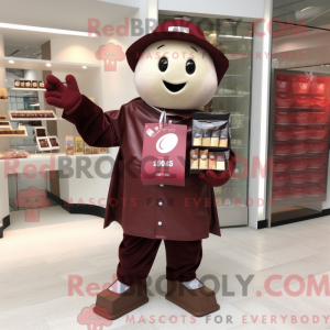 Mascot character of a...