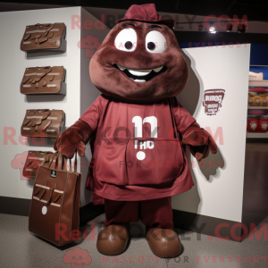 Personagem de máscara de...