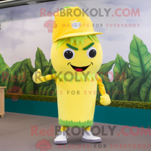 Mascottefiguur van een...