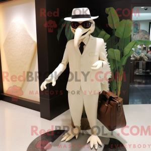Mascot character of a Cream...