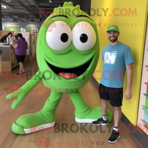 Maskot karakter af en...