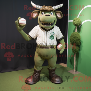 Personagem de máscara de um...