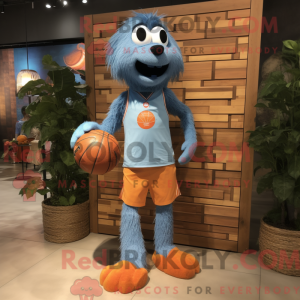 Mascot character of a...