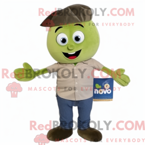 Mascot character of a Olive...