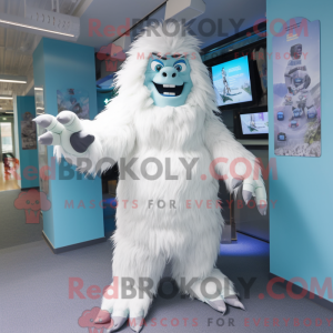 Mascot character of a Yeti...