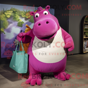 Mascot character of a...