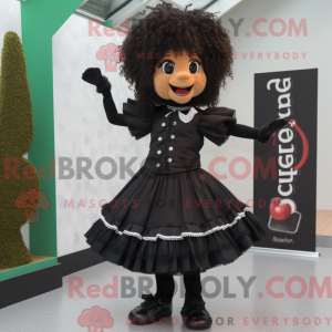Mascot character of a Black...