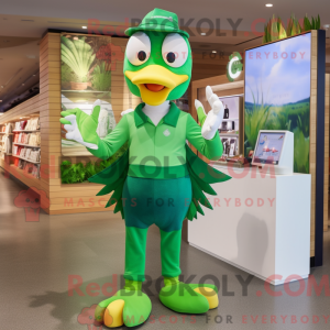Personaggio mascotte Cigno...