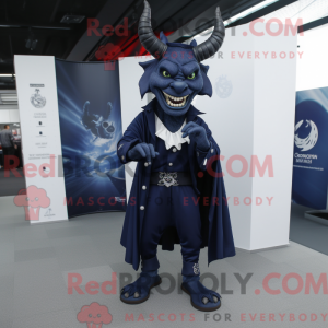 Maskotfigur af en Navy...