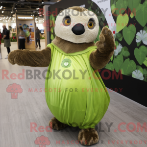 Mascot character of a Olive...